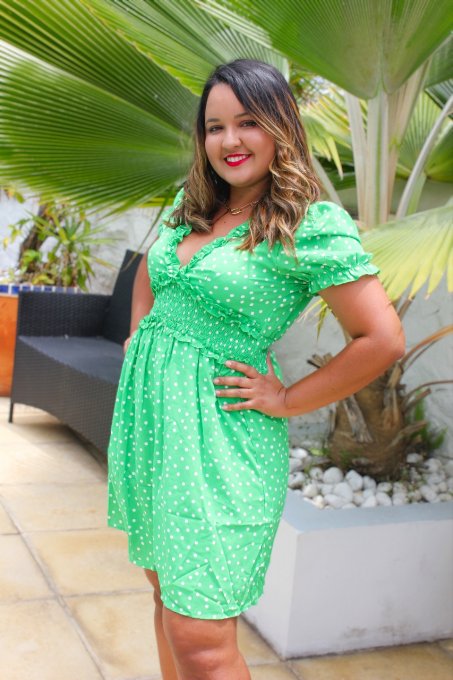 Robe Lya  Verte