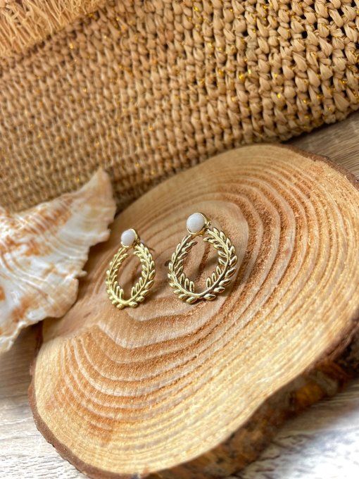 Boucles d oreilles Olive