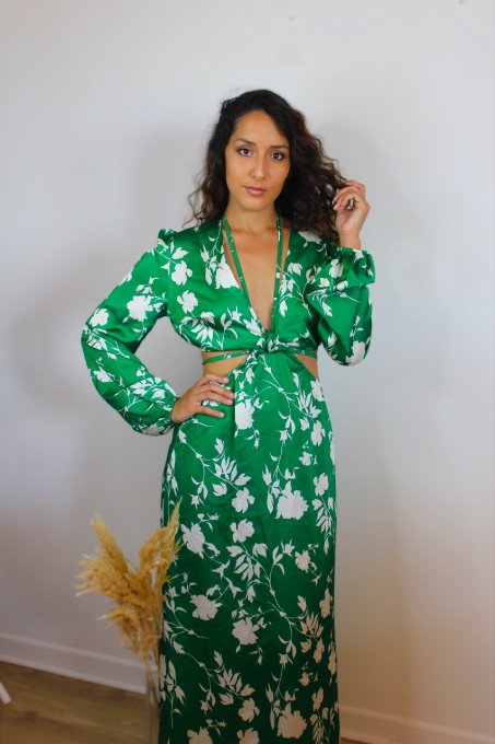 Robe Candice  Verte