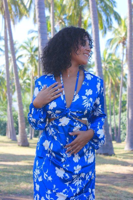Robe Candice   Bleue
