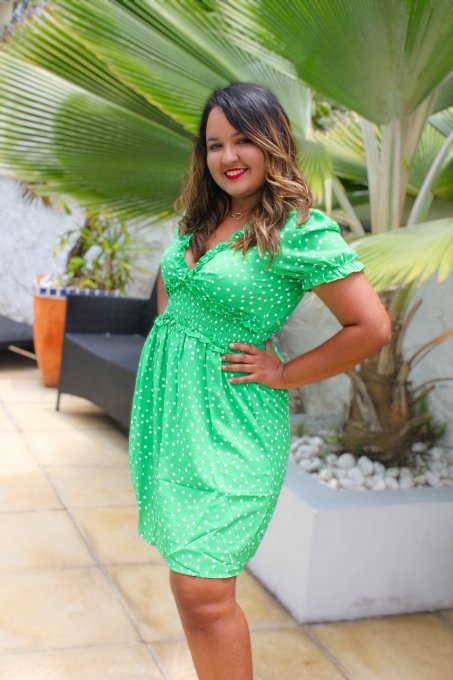 Robe Lya  Verte