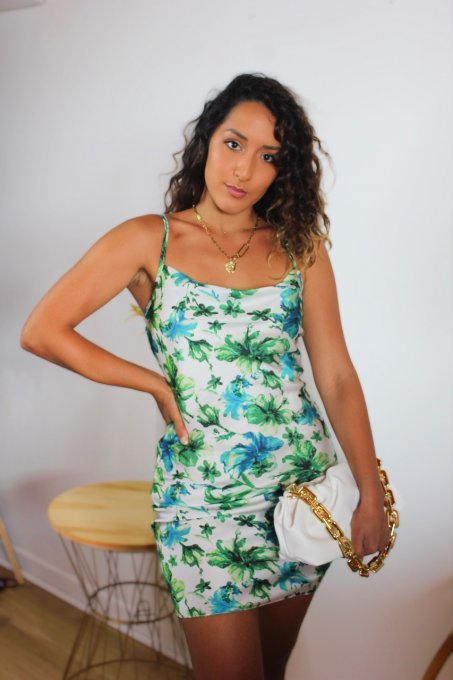Robe Clemence  Verte