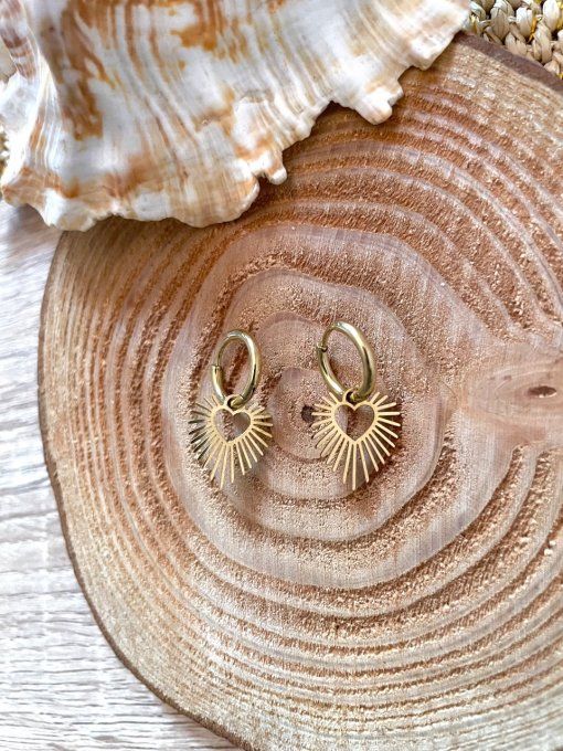 Boucles d oreilles Amour