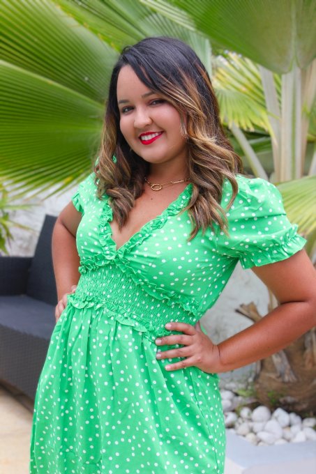 Robe Lya  Verte
