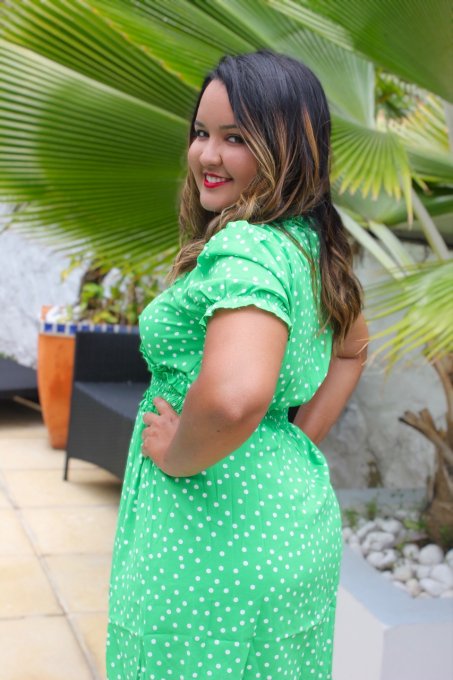 Robe Lya  Verte