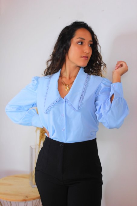 Chemise Pauline  Bleue