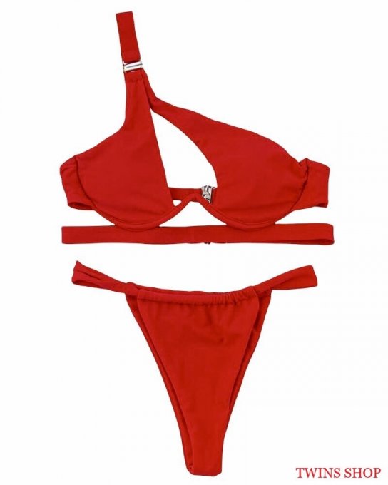 Maillot de Bain Cerise  Rouge