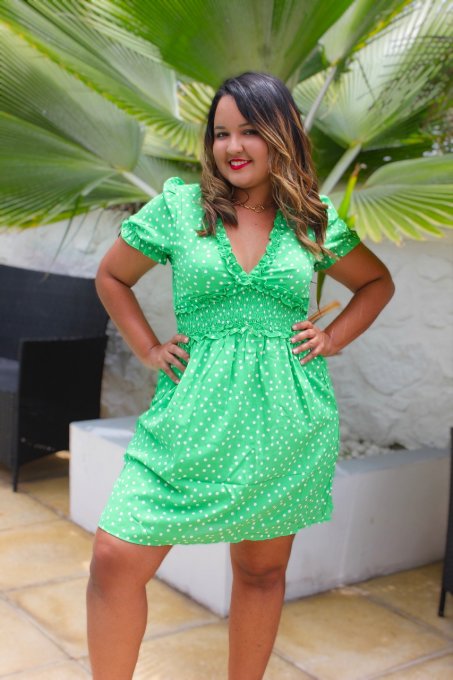 Robe Lya  Verte