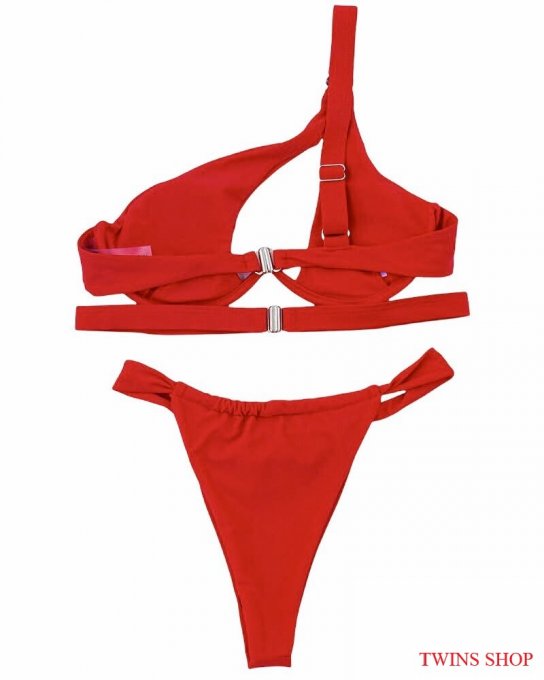 Maillot de Bain Cerise  Rouge