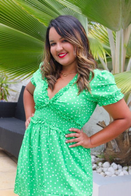 Robe Lya  Verte