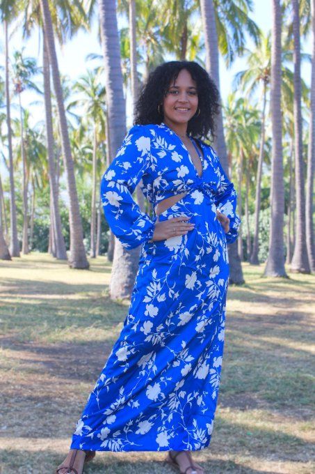 Robe Candice   Bleue