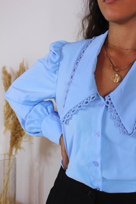 Chemise Pauline  Bleue