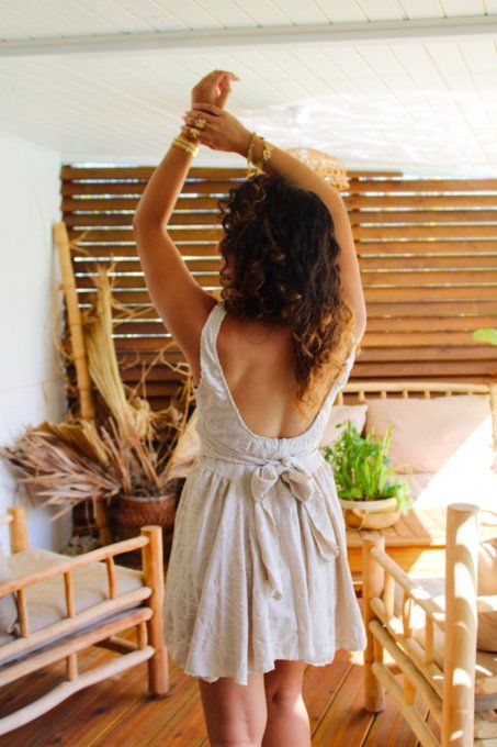 Robe Emma - Beige