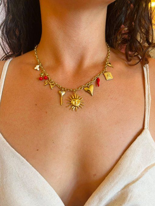 Collier Soleil Piment