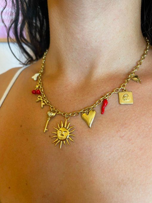 Collier Soleil Piment