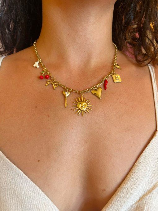 Collier Soleil Piment