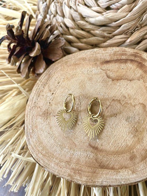 Boucles d oreilles Amour