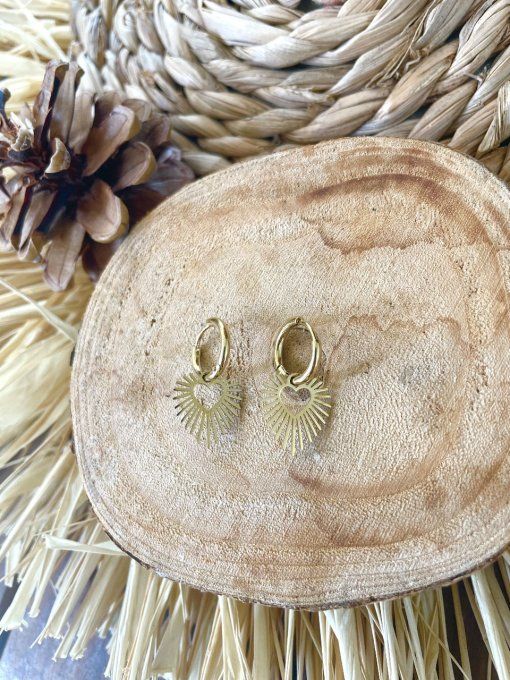Boucles d oreilles Amour