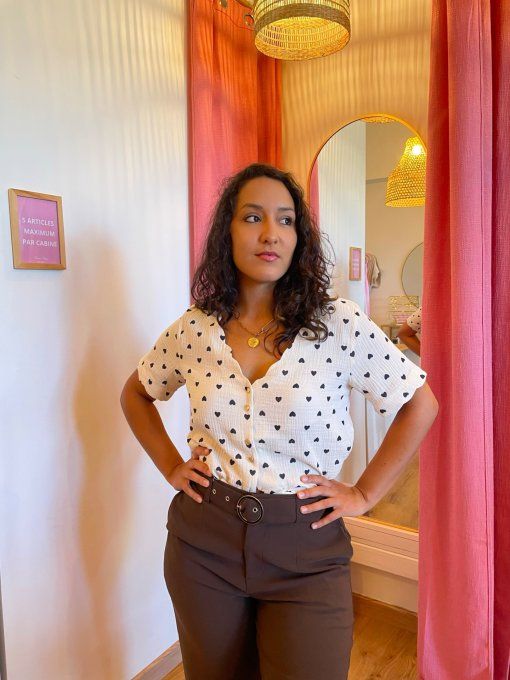 Chemisier Emmy GAZE DE COTON