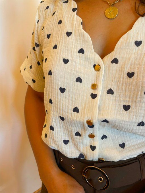 Chemisier Emmy GAZE DE COTON