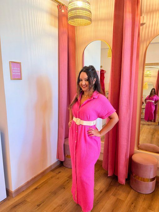 Robe Mila - GAZE DE COTON