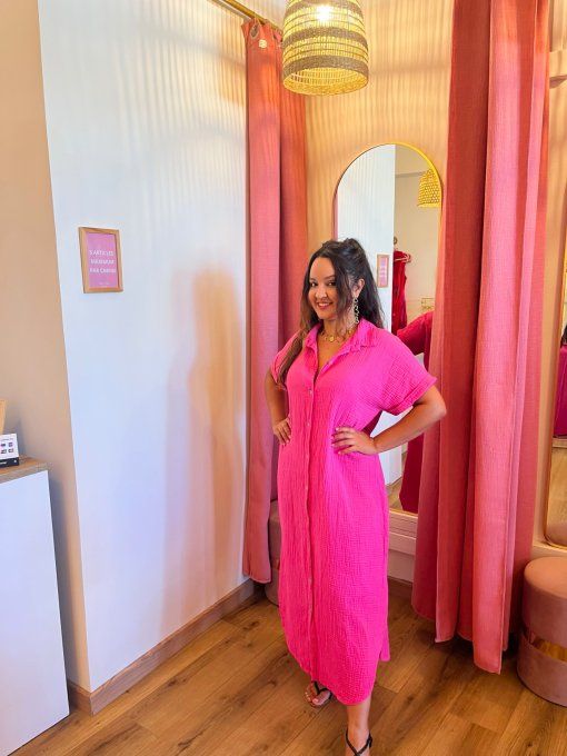 Robe Mila - GAZE DE COTON