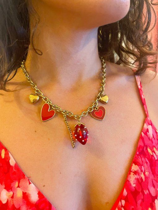 Collier Fraise