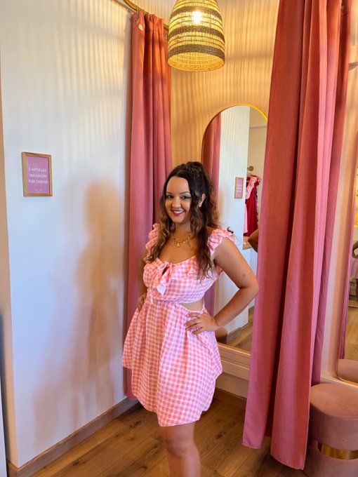 Robe Sarah - Vichy Gaze de coton