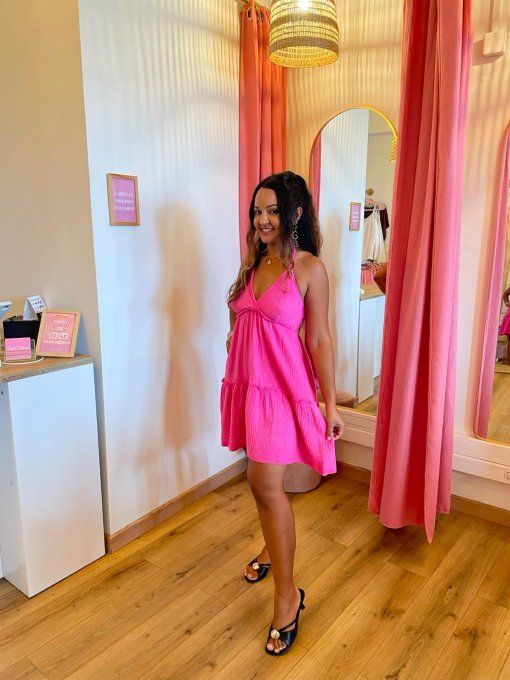 Robe Elodie - Gaze de coton