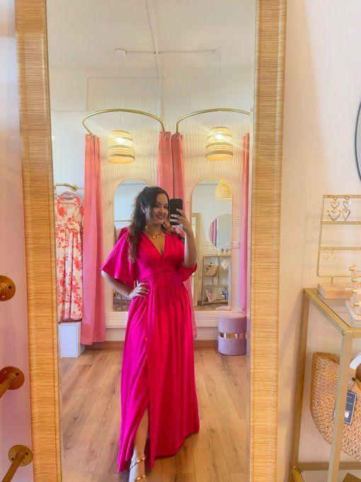 Robe Carolina Fuchsia