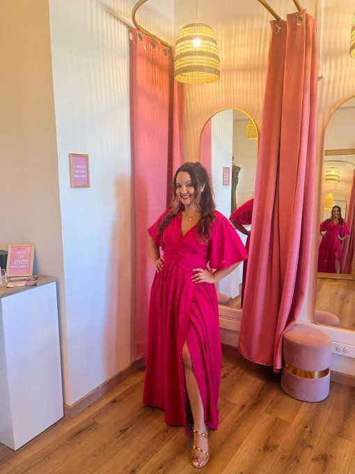Robe Carolina Fuchsia