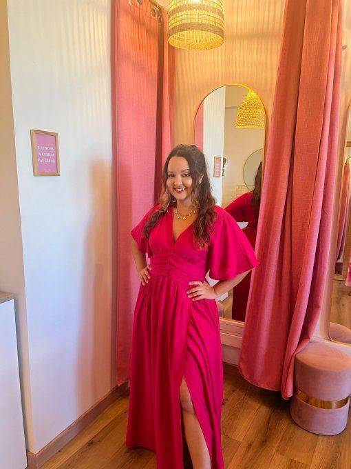 Robe Carolina Fuchsia