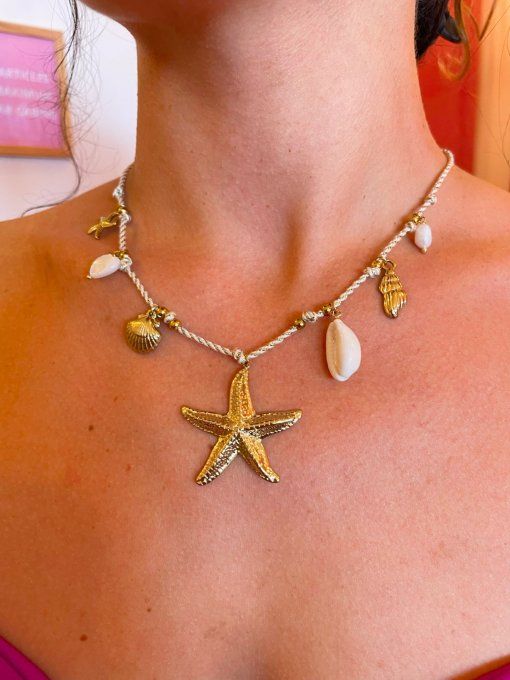 Collier Étoile cœur