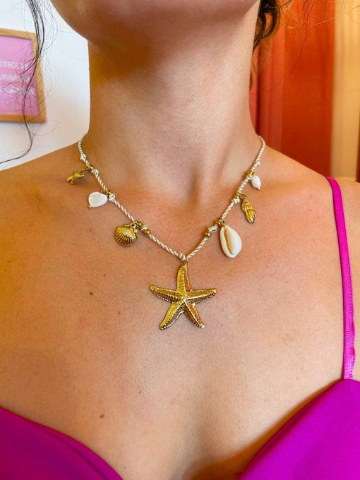 Collier Étoile cœur