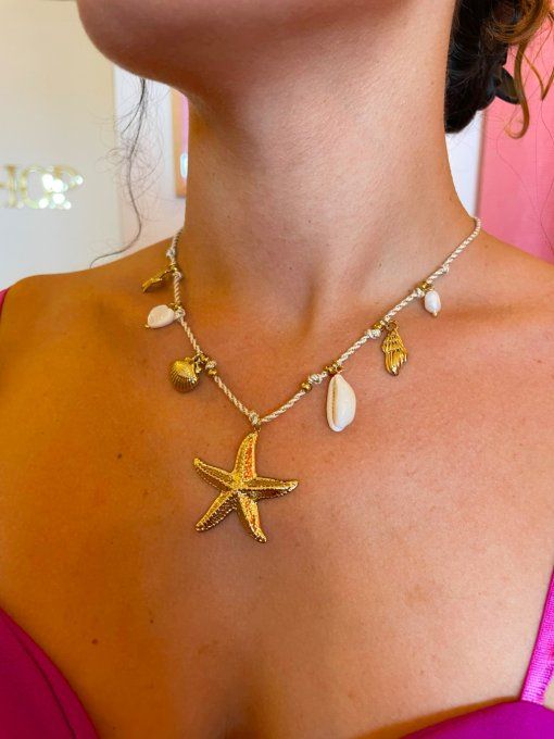 Collier Étoile cœur