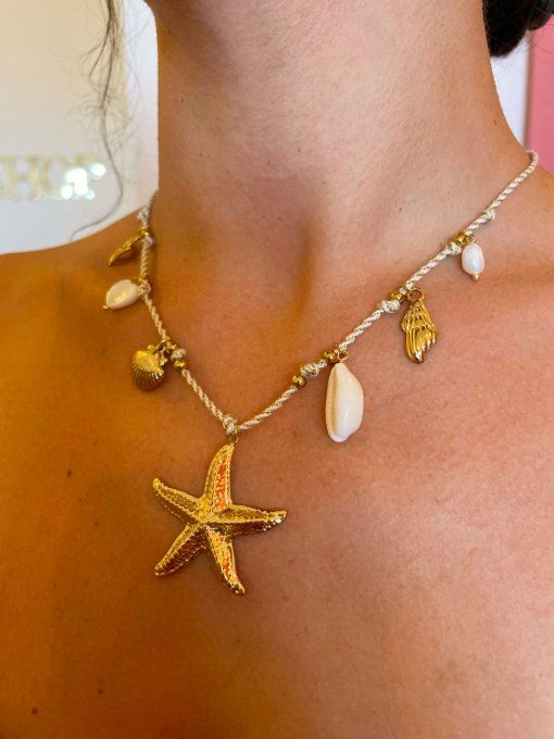 Collier Étoile cœur