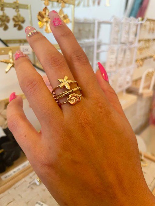 Bague Coquillage