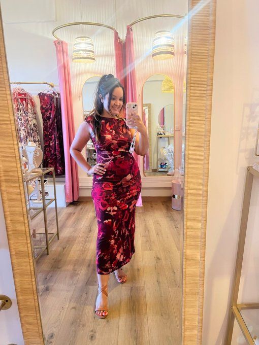 Robe Claudia - rouge