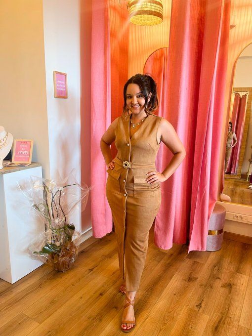 Robe Clara Marron