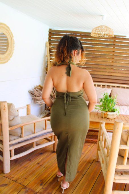 Robe Roxane - Kaki