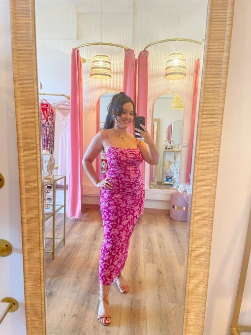Robe Elise Mauve