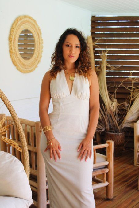 Robe Roxane - Beige