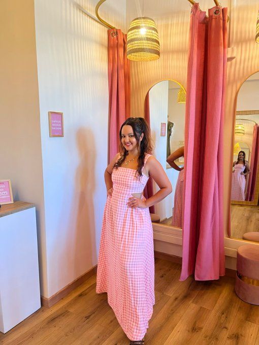 Robe Claudia Gaze de coton - Vichy
