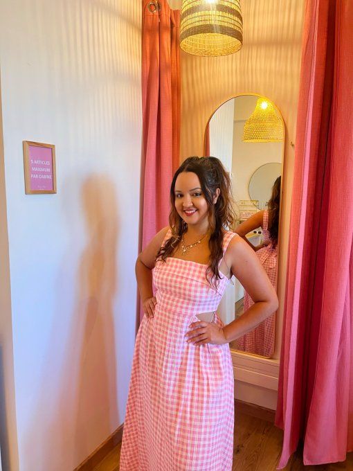 Robe Claudia Gaze de coton - Vichy