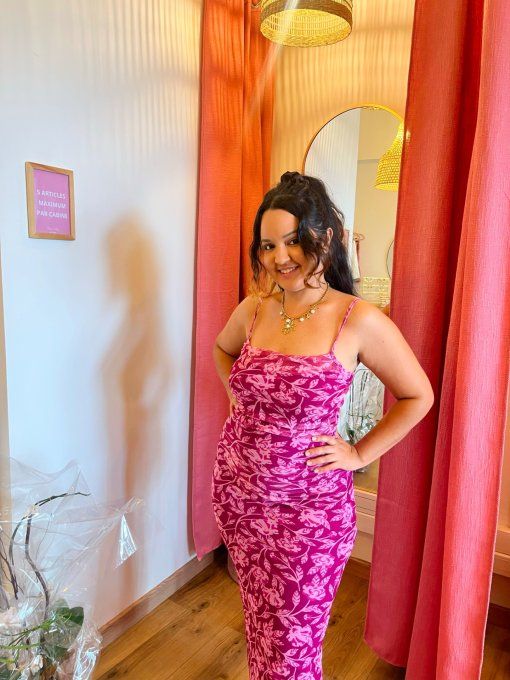 Robe Elise Mauve