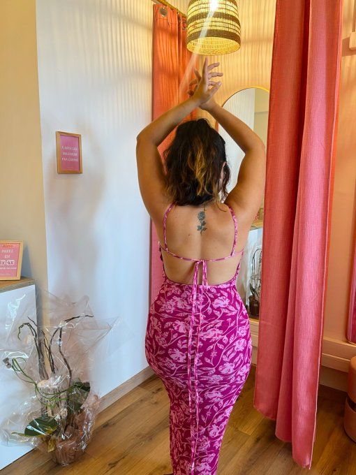 Robe Elise Mauve