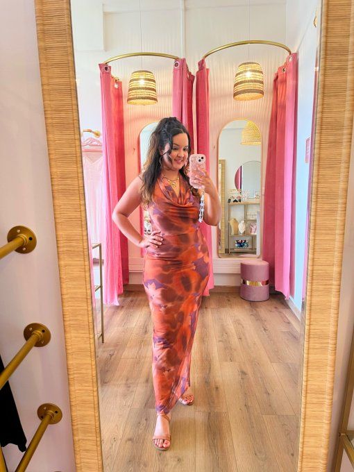 Robe Célia - Marron