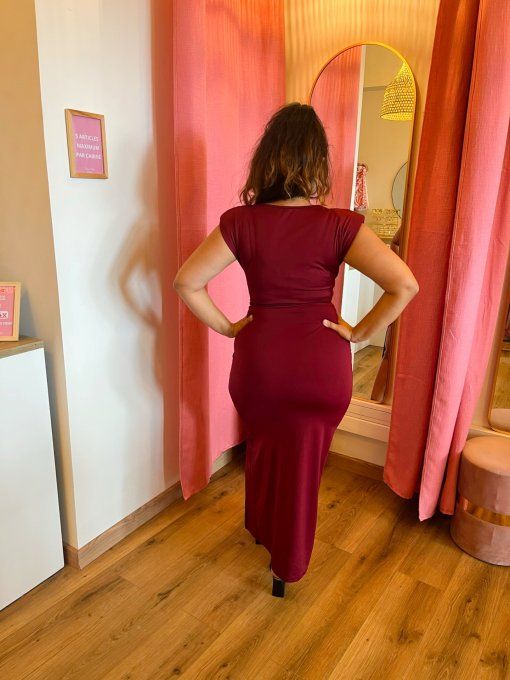 Robe Alba Bordeaux