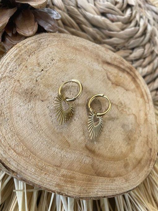 Boucles d oreilles Amour