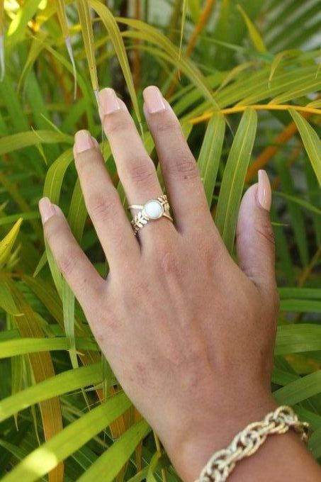 Bague Hermione Blanche  